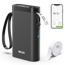 Nelko Label Maker Machine with Tape P21 Bluetooth Label Printer Wireless Mini... picture