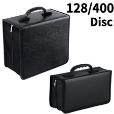 128/400 Disc CD/DVD Wallet Binder Book Sleeves Storage Bag Carrying Case picture
