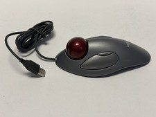 LOGITECH T-BC21 Marble Ergonomic Ball Wired Mouse USB 810-000767 picture