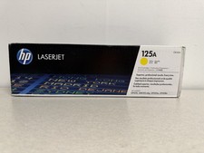Genuine HP 125A CB542A Yellow LaserJet Toner Cartridge picture