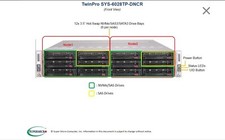 Supermicro 2 Node X10DRT-P Server 8x NVME U.2 Bay 4x Xeon V4 128GB DDR4 RAM A picture