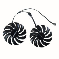Pair Fans Cooler Fan For GIGABYTE GTX 1070 1060 RX 570 580 PLD09210S12HH 85mm picture