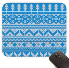 Ugly Christmas Sweater Holiday Mouse Pad, Computer Decor picture