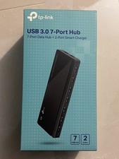 TP-Link UH720 USB 3.0 - 7-Port Data Hub + 2-Port Smart Charger. NEW/ SEALED. picture