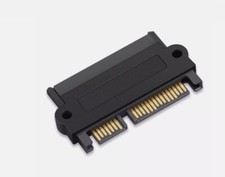 1-Pcs SATA 22Pin 7+15 Male To SATA 22Pin 7+15 Male Extension Convertor Adapter picture