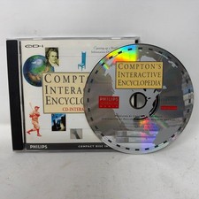 Compton's Interactive Encyclopedia Philips CD-i CD-Interactive Software Vintage picture