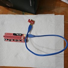 AAAwave (6) PCI-E 1X to USB 3.0 GPU Mining Risers PCIe picture