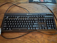 Cleaned Corsair K68 RGB Red Cap Full Size Mechanical Gaming Spill Proof Keyboard picture