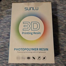 SUNLU 3D Printer Resin 2000g Standard Photopolymer 405nm UV Curing Clear Green picture