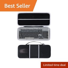 Lebakort Hard Case Compatible with Logitech Alto Keys K98M Keyboard, Black | ... picture