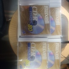 4 CD-R audio 80 minutes Maxell Recordable New picture