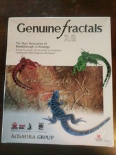 Genuine Fractals 2.0 Mac image resizing tools (1998) New Sealed & Upgradable picture