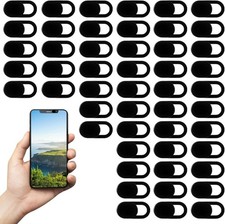 50 Pcs Ultra-Thin Webcam Cover Slide for Laptop, Computer, Phone picture