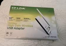 TP-Link AX1800 High Gain Wireless USB Adapter TL-WN722N New In Sealed Box picture