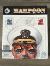 Harpoon Nato USSR DOS IBM PC 1988 Floppy Disc Vintage Computer Game  picture