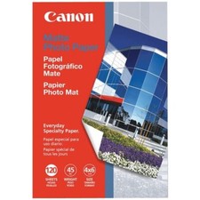 Canon 7981A014AA 4-In. x 6-In. Matte Photo Paper, 120 Count picture