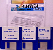 COMMODORE AMIGA -- DESKTOP VIDEO EFFECTS / DIAMOND / TITLER (COMMODORE) picture