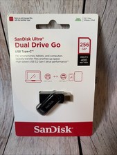 New SanDisk Ultra Dual Drive Go 256GB USB Type-C Drive SDDDC3-256G-AW46 picture