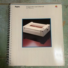Vintage Apple ImageWriter User’s Manual Part I Reference  picture
