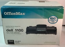 Genuine OEM OfficeMax OM03380 Black Toner Cartridge picture