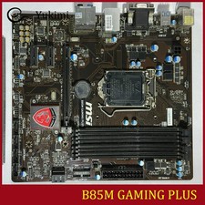 FOR MSI B85M GAMING PLUS DDR3*2 DVI-D VGA Intel 32GB M-ATX Ｍotherboard Test OK picture