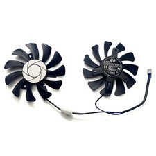 2pcs Replacement Cooling Fan GPU Cooler Fan for MSI GTX1050ti 1050 4GT OC 2G/4G picture