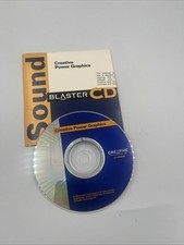 Creative Power Graphics Driver CD Manual Creative Labs 1994 Vintage Software PC picture