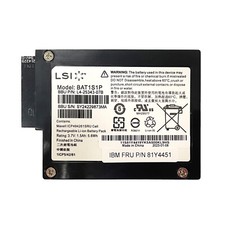 BAT1S1P Battery For LSI BBU08 BBU09 LSI00279 IBM 81Y4451 81Y4491 M5000 M5014 picture