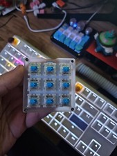 9-Key Macropad Backlit And Fully Programmable, Cherry MX Blue Switches picture