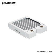 BARROW 28mm Thick Copper Radiator 240mm 360mm PC Water Cooling 12cm Fan picture