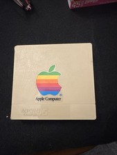 Vintage Apple Computer Rainbow Logo 3.5