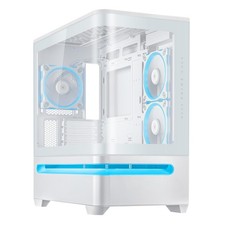 Asus Prime AP202 ARGB Computer Case (ap202argbcasewhite) picture