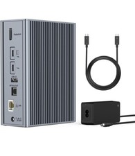 Thunderbolt 3 Dock USB C Docking Station Dual Monitor,16-in-1 Laptop Dock For Ma picture