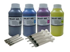 ND® 4x250ml Sublimation Heat Transfer Refill Ink for All Piezoelectric Printers picture