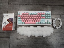 Logitech G715 TKL Wireless Mechanical Tactile Gaming Keyboard PC/Mac White Mist picture