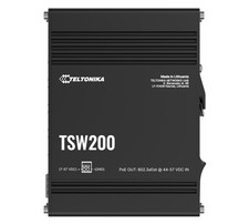 Teltonika TSW200 Industrial PoE+ Ethernet Switch 2x SFP Ports 8x PoE+ Ports picture