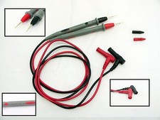1 Set Ultra sharp pointed Probe Test Leads Pin Cable 20A For Multimeter Meter picture