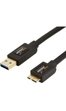 Amazon Basics 10 Pack USB 3.0 Cable - A-Male to Micro-B - 3 Feet 0.9 Meters picture