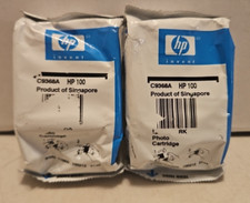 HP 100 Gray Photo Ink Cartridges C9368A - Lot Of 2 - New picture