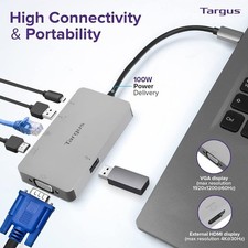 New Targus DOCK419USZ Docking Station for Mac and Windows Laptop picture
