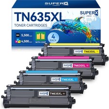 Compatible Toner Cartridge Replacement for Brother TN635XL TN635 High Yield Tone picture
