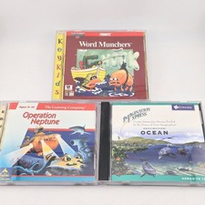 Kids Educational PC Mac CD-ROM 1990s Lot of 3 Problem Solving Reading Science picture