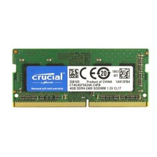 New Crucial 4GB DDR4 2400MHz PC4-19200 Laptop SODIMM Memory Ram CT4G4SFS624A picture