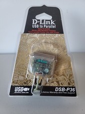 [NEW] - D-Link DSB-P36 USB to Parallel Printer Cable Adapter - Sealed picture