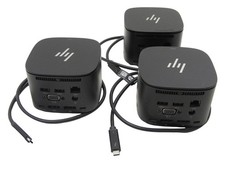 3x HP Thunderbolt Dock 120w G2 Thunderbolt 3 Docking Stations picture