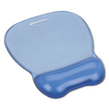 Innovera Mouse Pad with Gel Wrist Rest 8.25 x 9.62 Blue IVR51430 picture