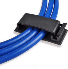 Cable Clips Adhesive Wire Management Clamps 25 Pack for Desktop TV PC Laptop picture