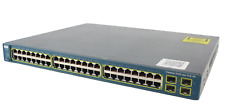 Cisco Catalyst 3560 48 Port PoE Gigabit Ethernet Switch WS-C3560-48PS-S (CI) picture