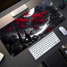 1pc 2D Oversized Gaming Mouse Pad with Edge Design, Washable And Durable, Suit picture