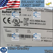 1PC AB T9451 SER A  VER K13 8PT OUTPUT ROCKWELL AUTOMATION  PLC New Sealed T9451 picture
